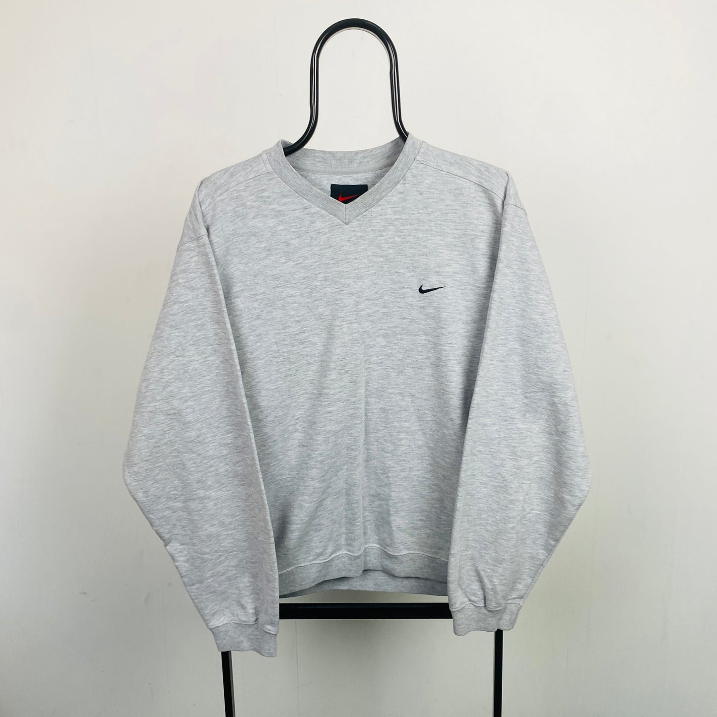 90s Nike Sweatshirt Grey Medium