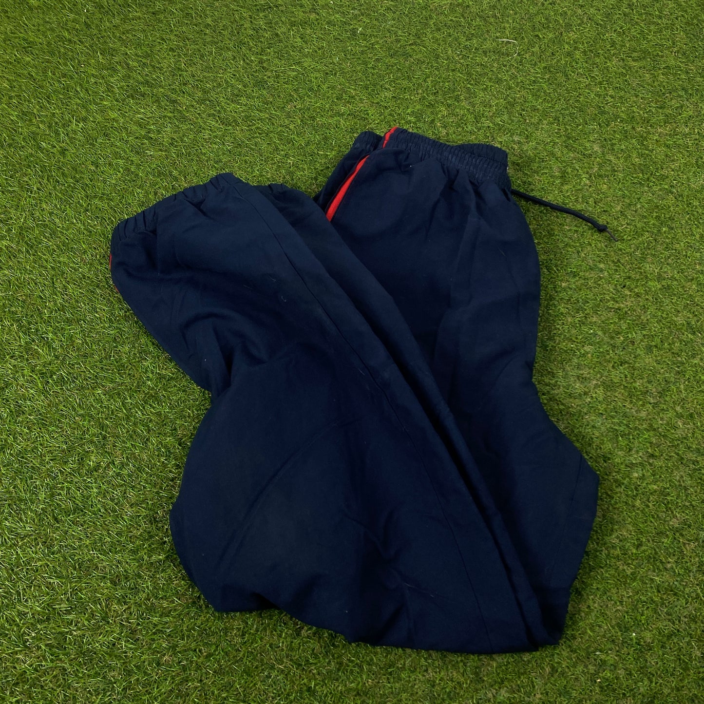 00s Umbro Piping Joggers Blue Small