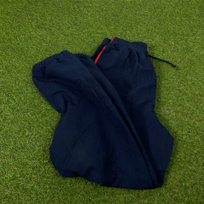 00s Umbro Piping Joggers Blue Small