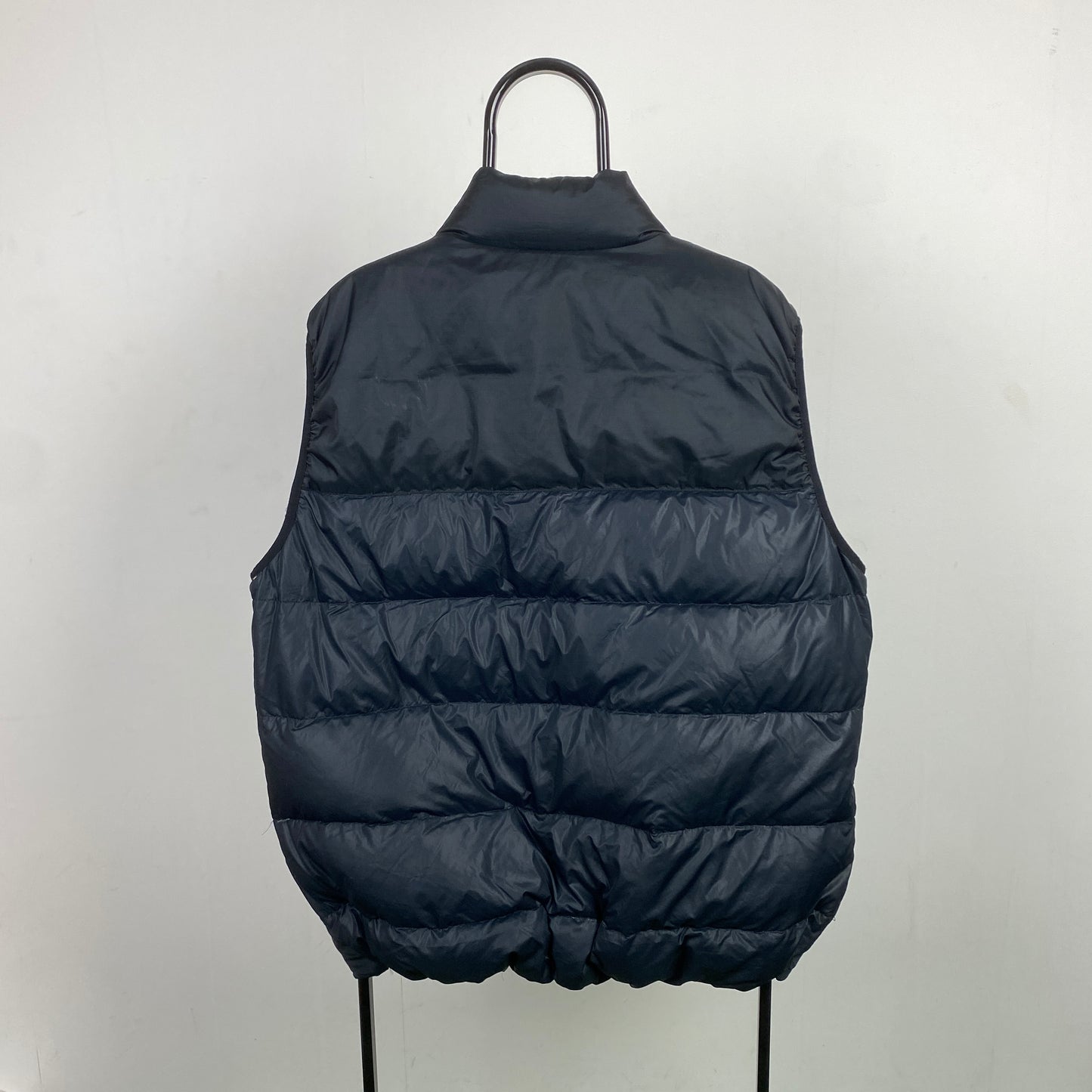 00s Nike Quilted Puffer Gilet Jacket Black XL