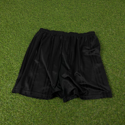 90s Adidas Football Shorts Black Large