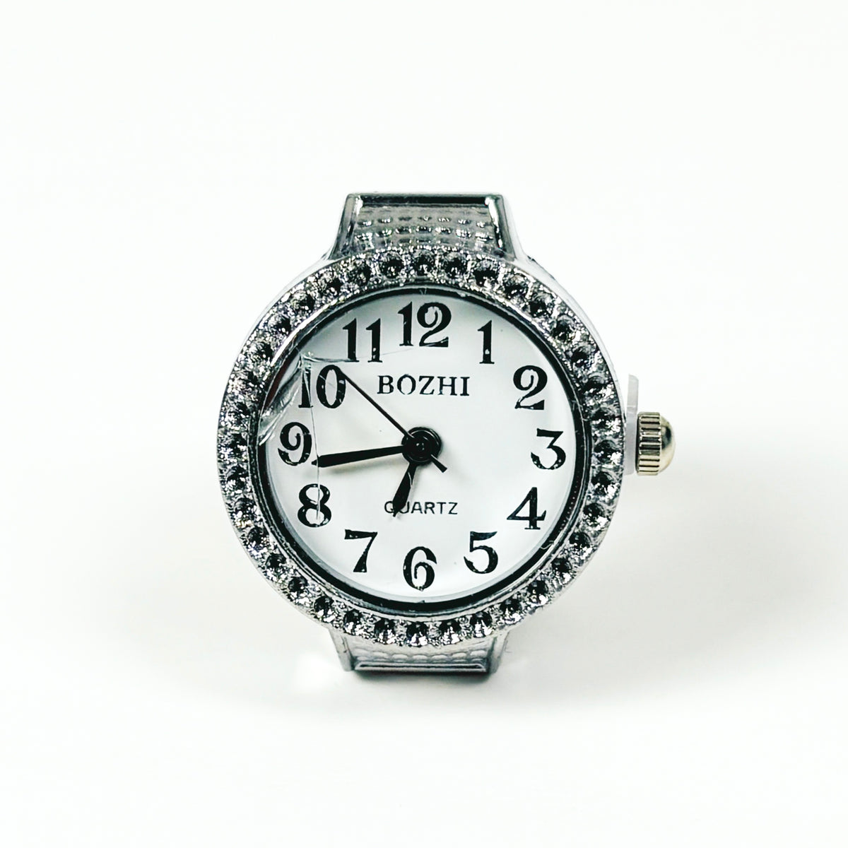 Bezel Watch Ring White
