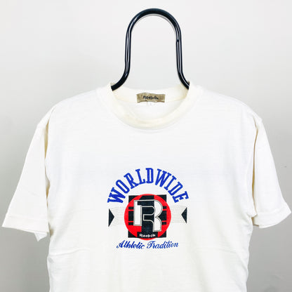 Retro Reebok Athletic T-Shirt White Large