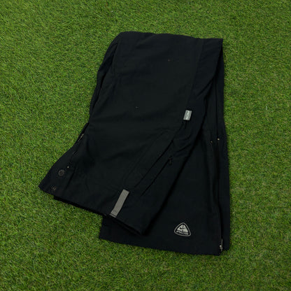00s Nike ACG Cargo Trousers Joggers Black Medium