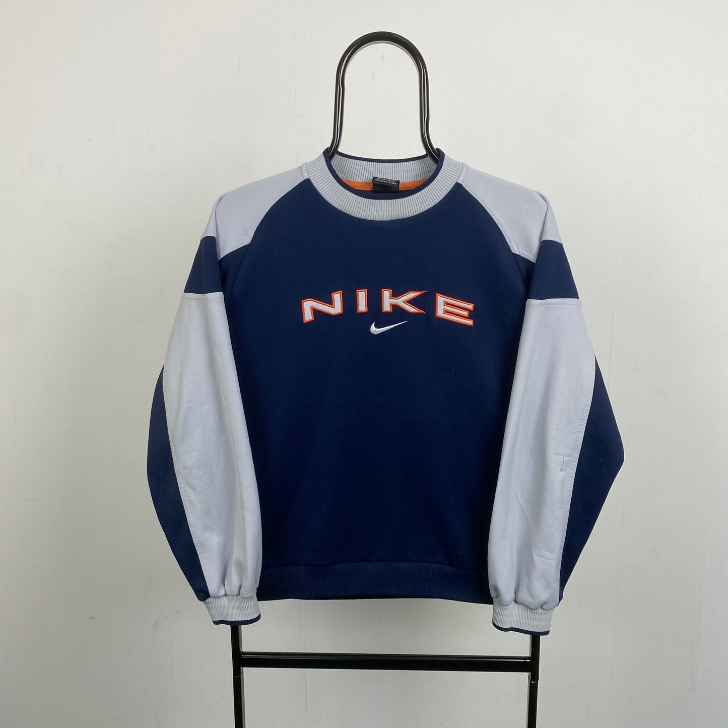 90s Nike Sweatshirt Blue XS