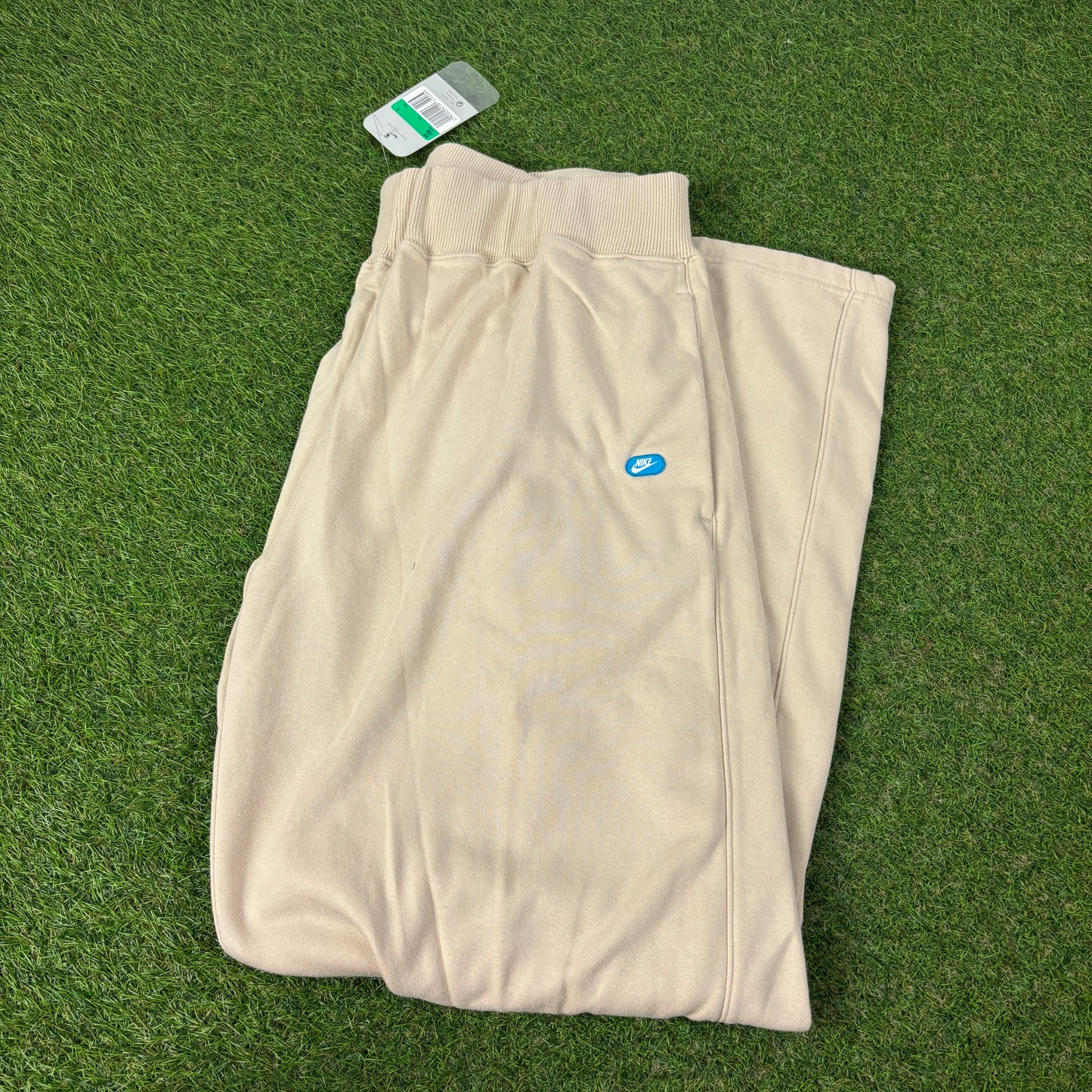 00s Nike Wide Leg Cotton Joggers Brown XL