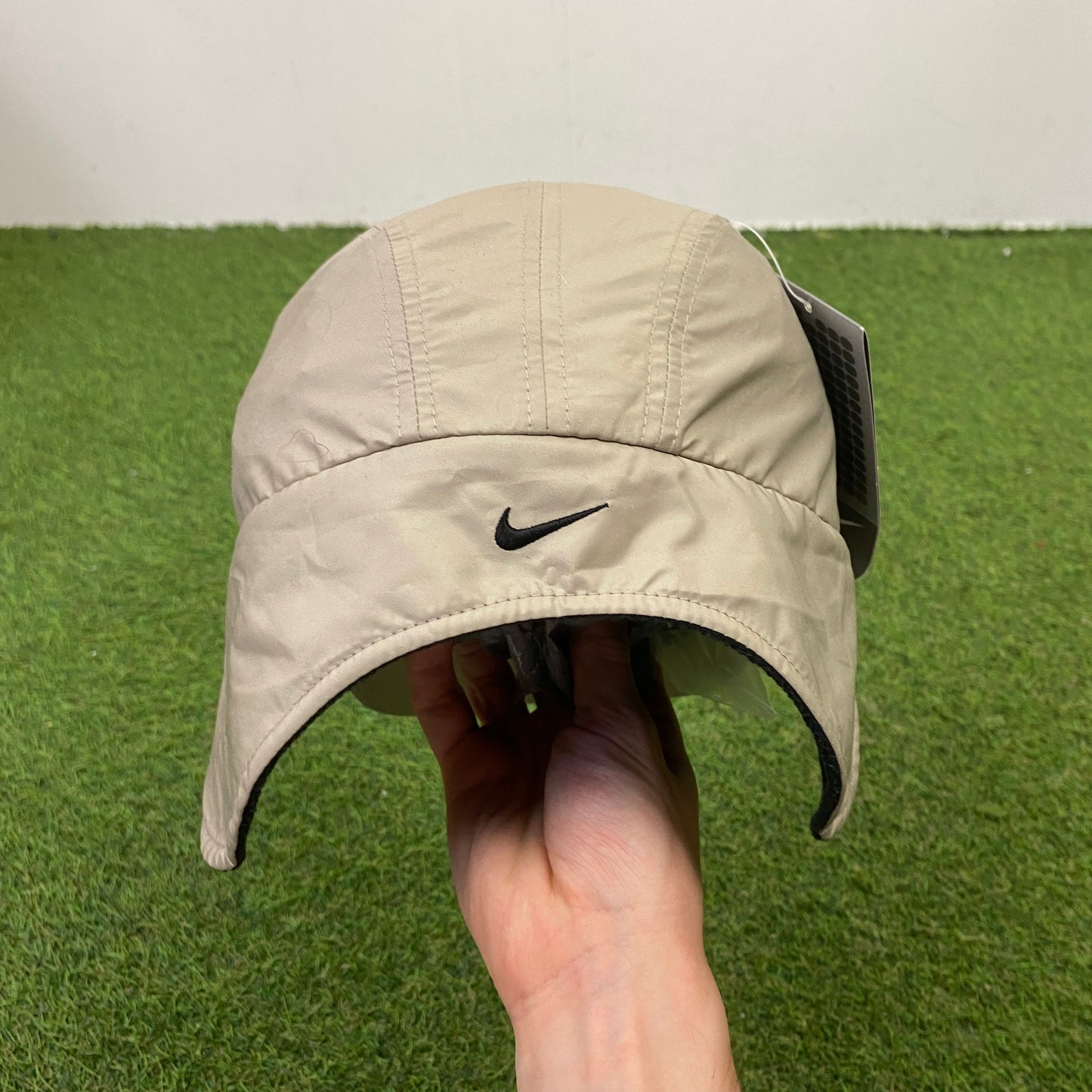 00s Nike Air Max Dog Ear Flap Hat Brown