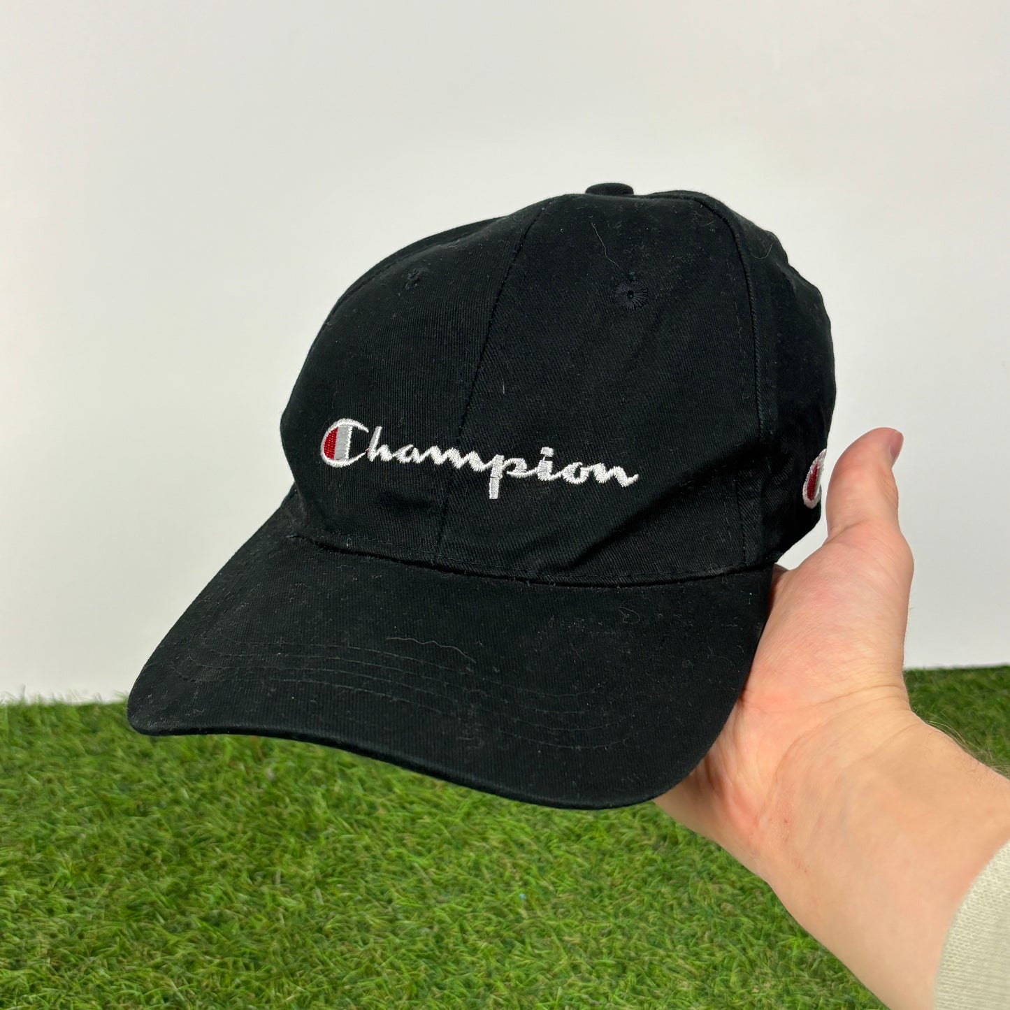 90s Champion Hat Black