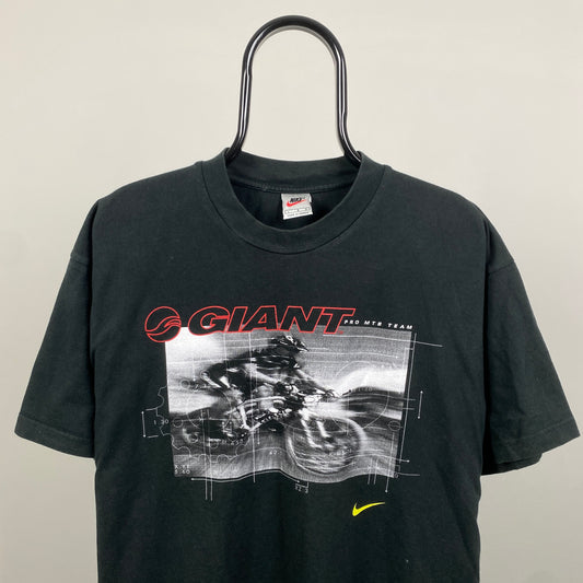 90s Nike Pro Mountain Bike T-Shirt Black Large