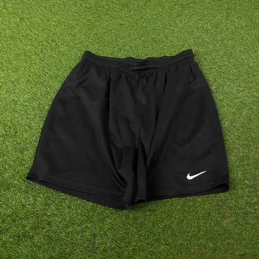 00s Nike Football Shorts Black Large