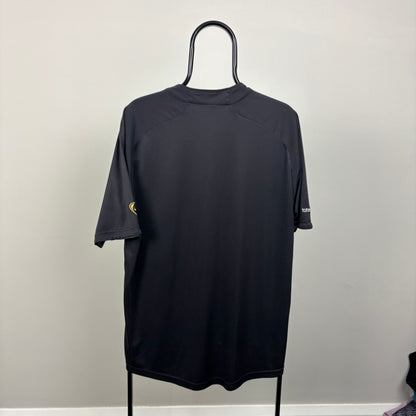 00s Nike T90 Football Shirt T-Shirt Black Large