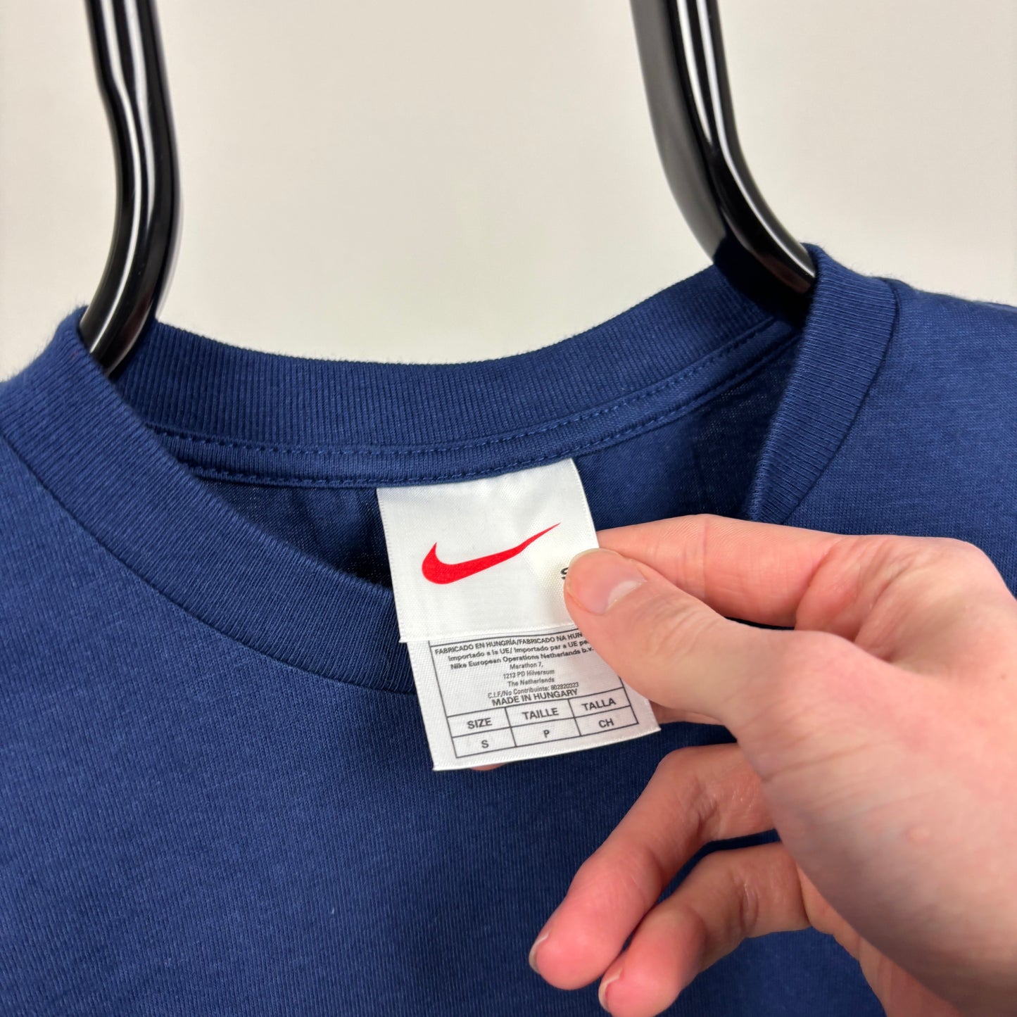 90s Nike T-Shirt Blue Small