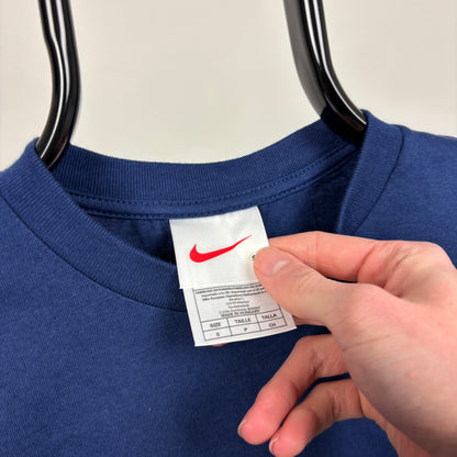 90s Nike T-Shirt Blue Small