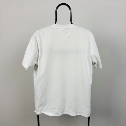 00s Carhartt Old Tunes T-Shirt White Medium