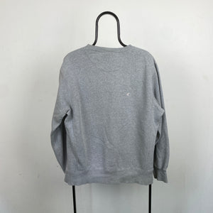 00s Nike Heavyweight Sweatshirt Grey Large