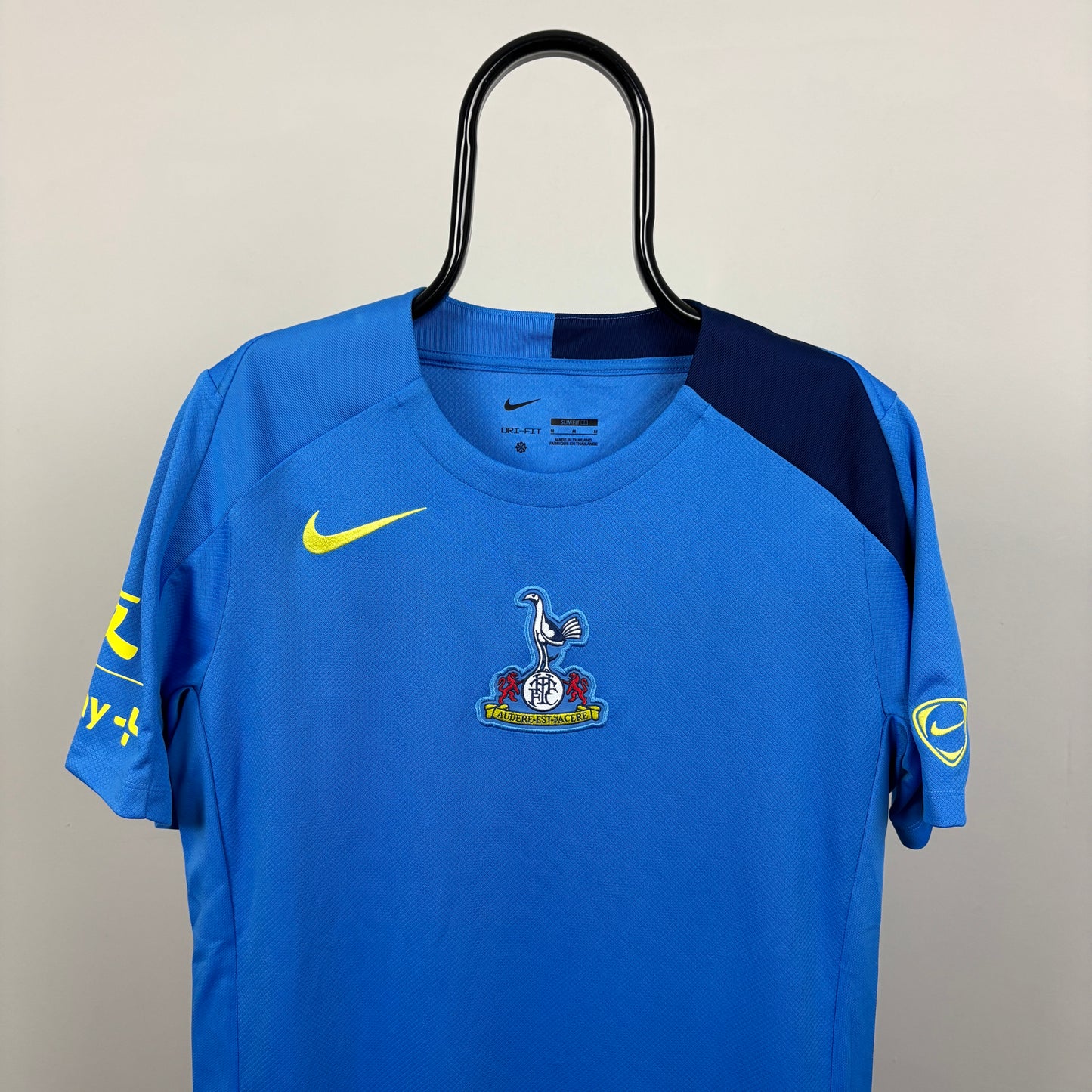 00s Nike Tottenham Hotspur Dri-Fit T-Shirt Blue Medium