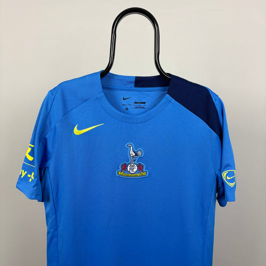 00s Nike Tottenham Hotspur Dri-Fit T-Shirt Blue Medium