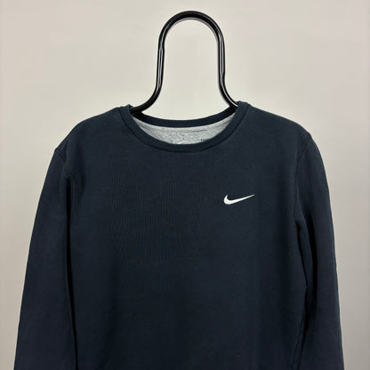 00s Nike Sweatshirt Blue Medium