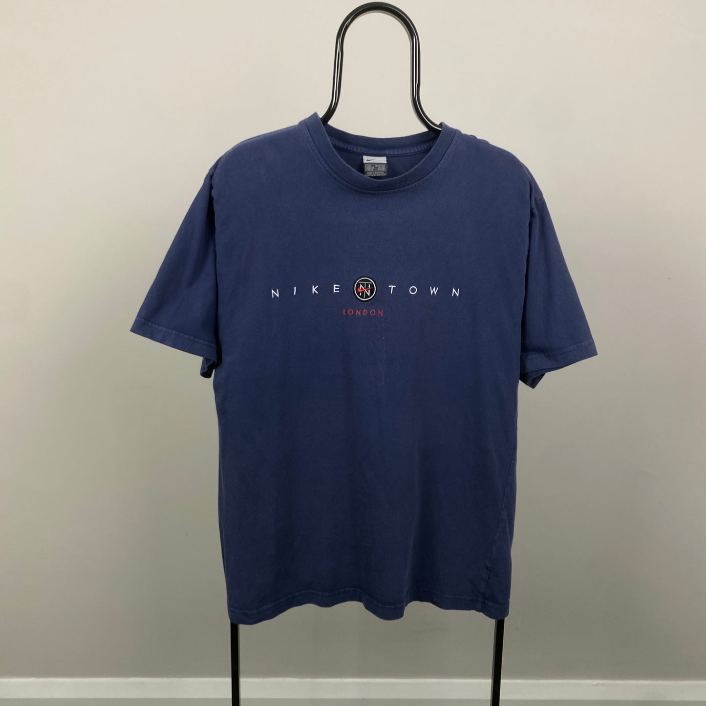 00s Nike Town London T-Shirt Blue Large