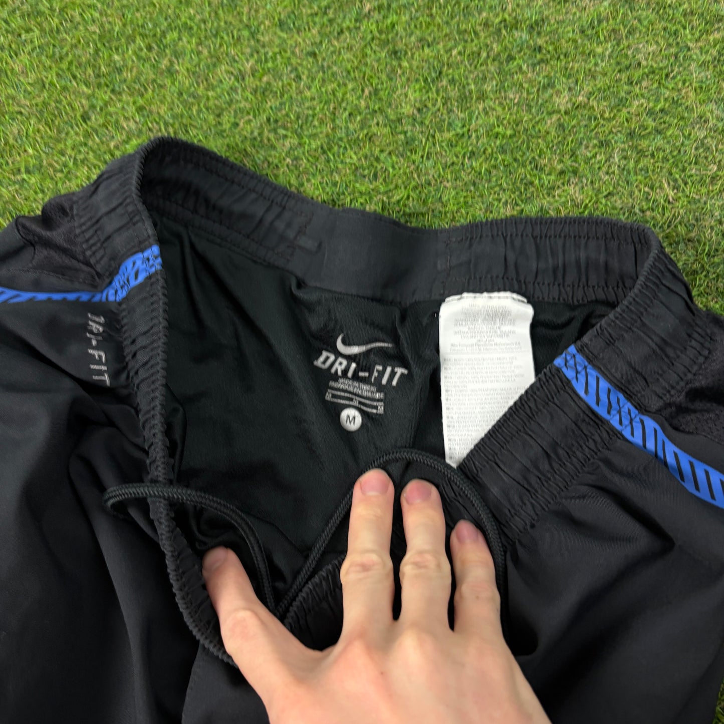 00s Nike Inter Milan Football Shorts Black Medium