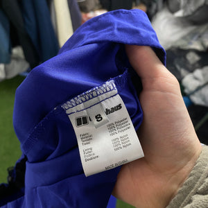 Retro Berghaus Waterproof Windbreaker Jacket Blue Small