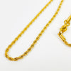 Retro Chain Link Necklace Chain Gold