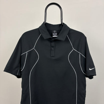 00s Nike Golf Piping T-Shirt Black Medium