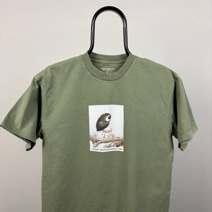 00s Carhartt Antleaf T-Shirt Green Small