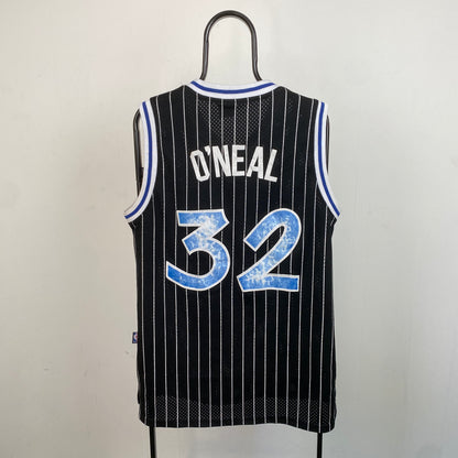 90s Nike Orlando Magic Shaq Basketball Jersey T-Shirt Black Medium