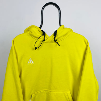 00s Nike ACG Hoodie Yellow Small