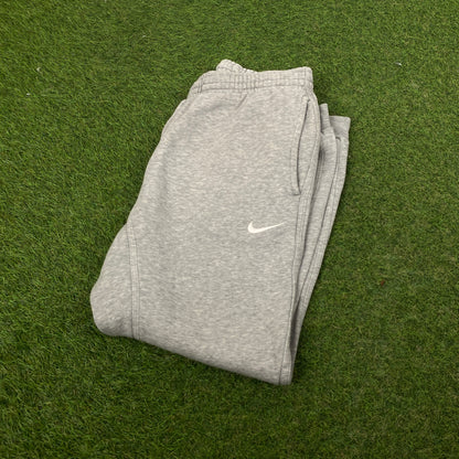 00s Nike Cotton Joggers Grey Medium