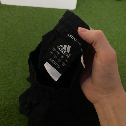 00s Adidas Cargo Pocket Shorts Black Small