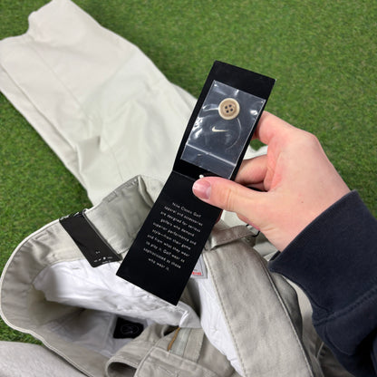 00s Nike Golf Trousers Joggers Brown XL