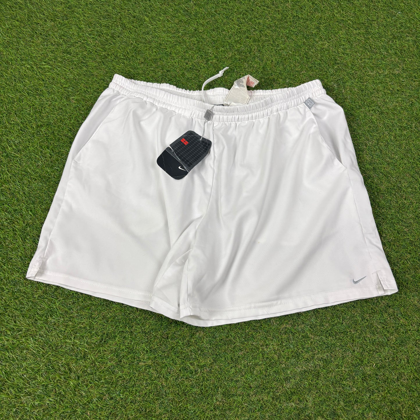 00s Nike Tennis Shorts White XL
