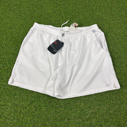 00s Nike Tennis Shorts White XL