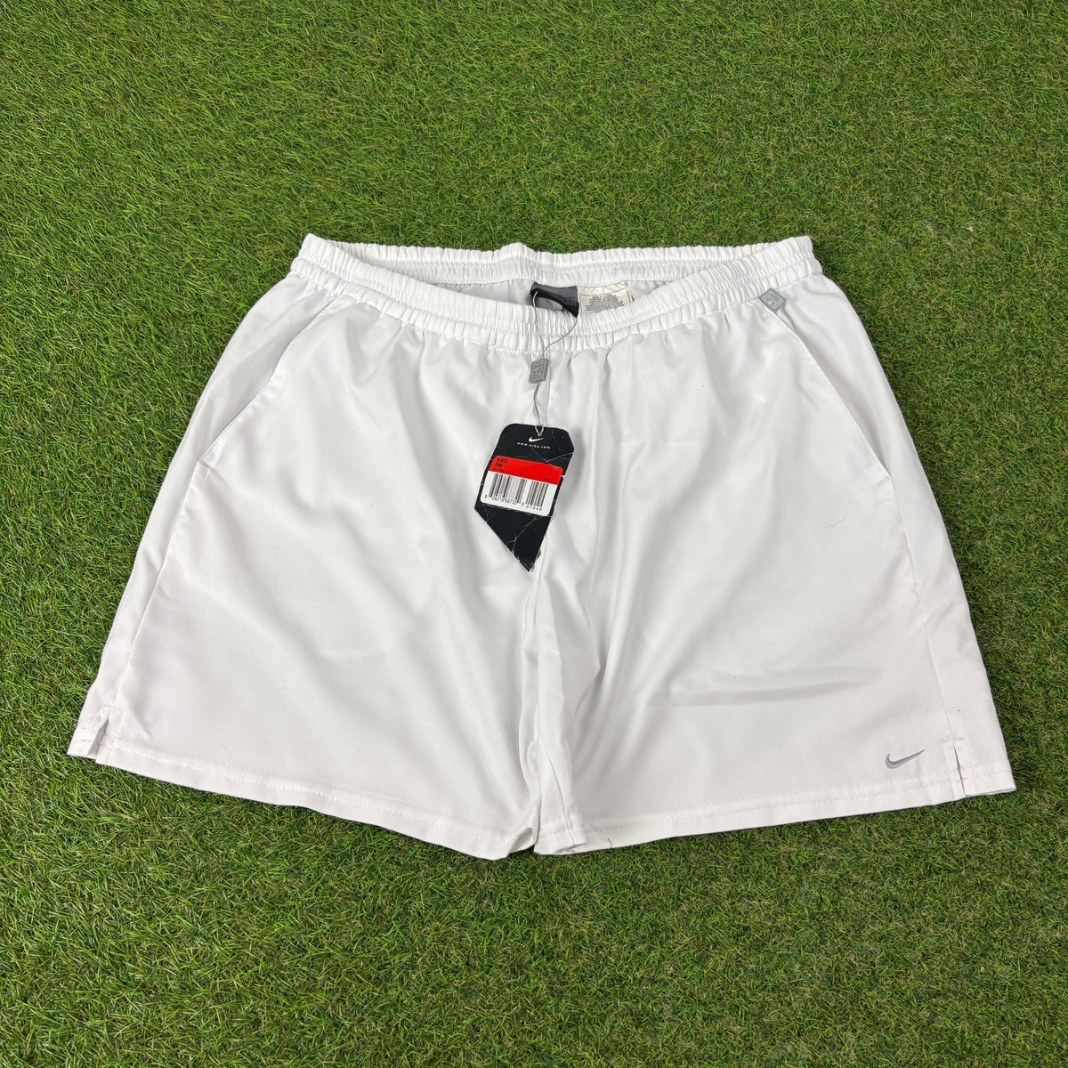 00s Nike Court Shorts White Large