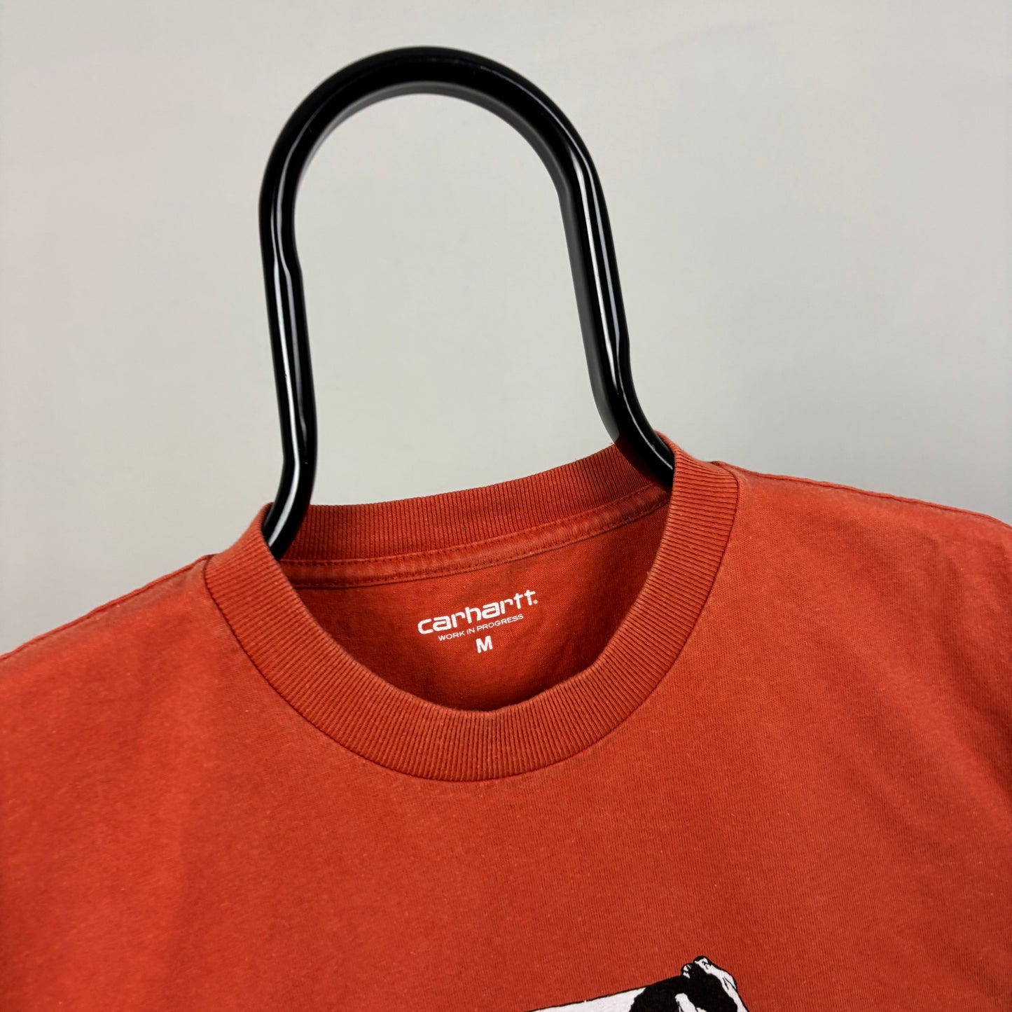 00s Carhartt Ranch T-Shirt Orange Medium