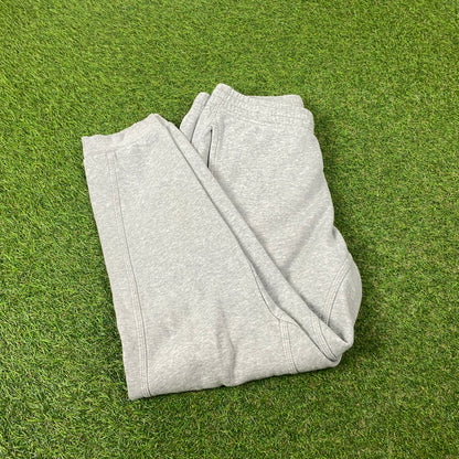 00s Nike Cotton Joggers Grey Medium