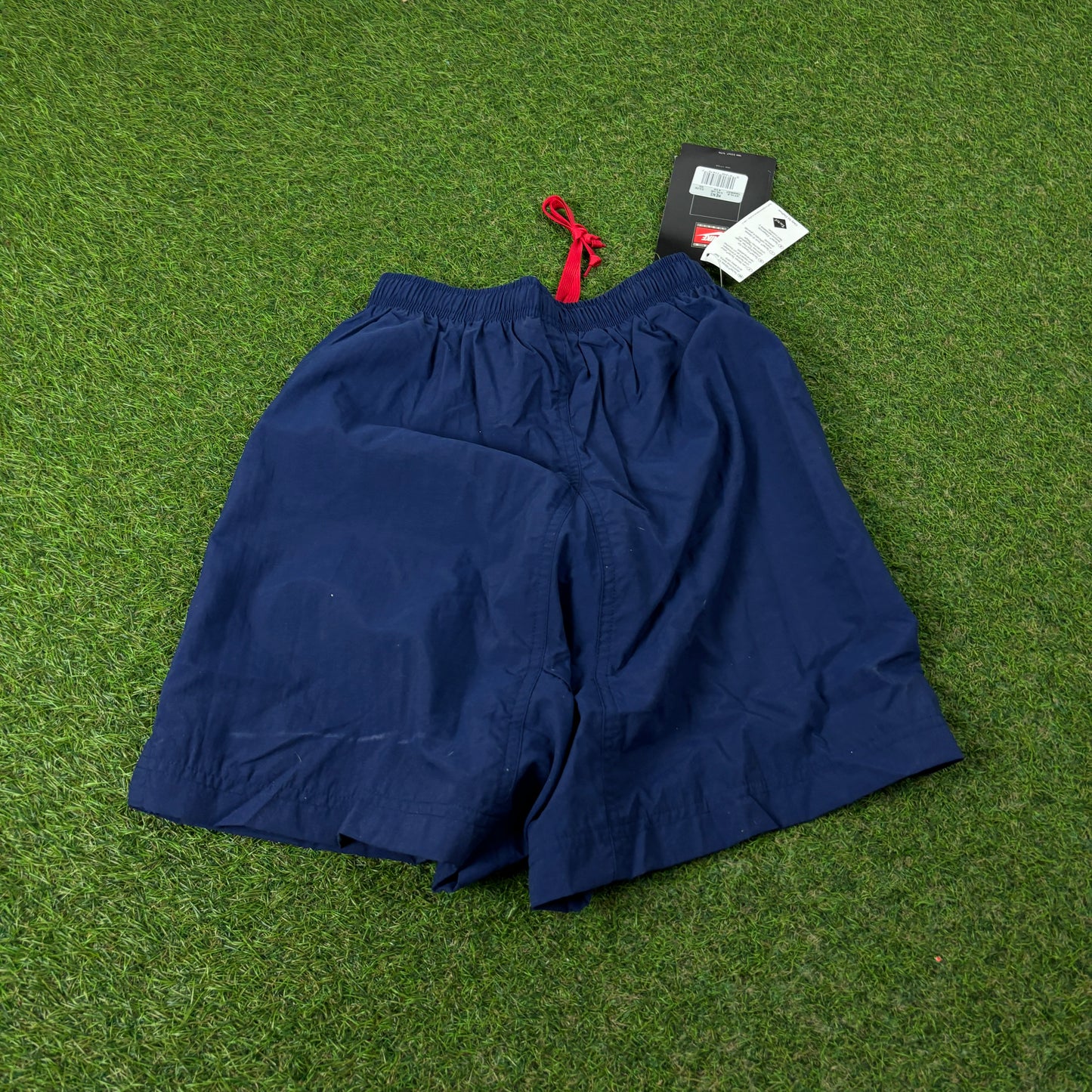 90s Nike Arsenal Football Shorts Blue XS/Small