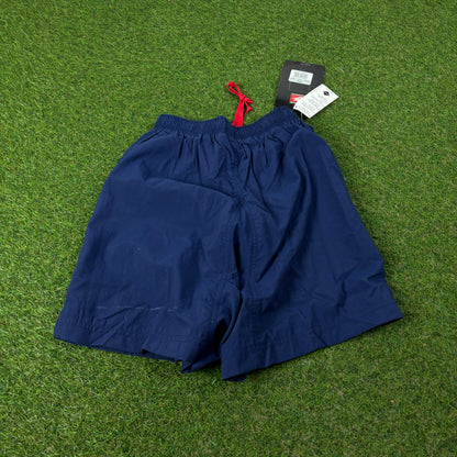 90s Nike Arsenal Football Shorts Blue XS/Small