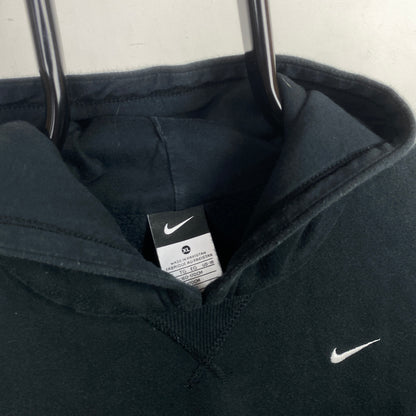 00s Nike Heavyweight Hoodie Black Small