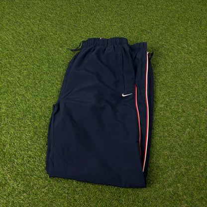 00s Nike Piping Joggers Blue Small