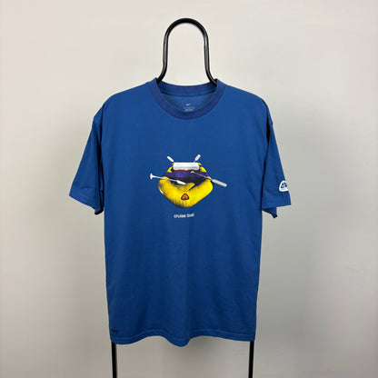 90s Nike ACG Cruise Boat T-Shirt Blue Large