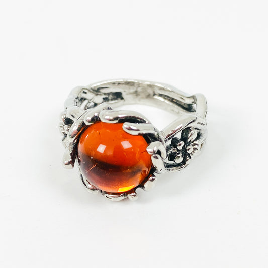 Vintage Orb Signet Ring