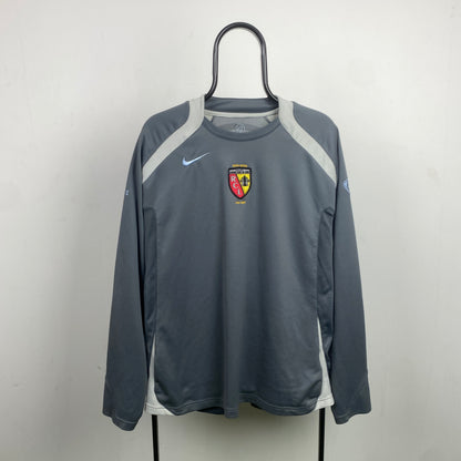 00s Nike Racing Club Lens Football Shirt T-Shirt Grey XL