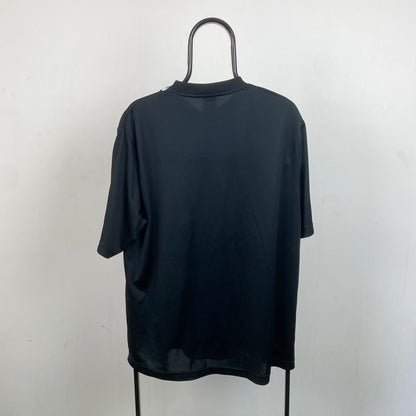 00s Nike Football Shirt T-Shirt Black XL