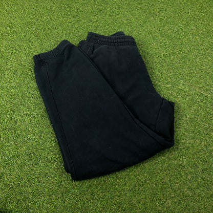 00s Nike Wide Leg Cotton Joggers Black Medium