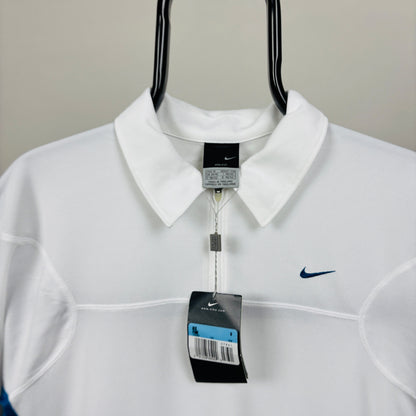 00s Nike Tennis T-Shirt White Medium