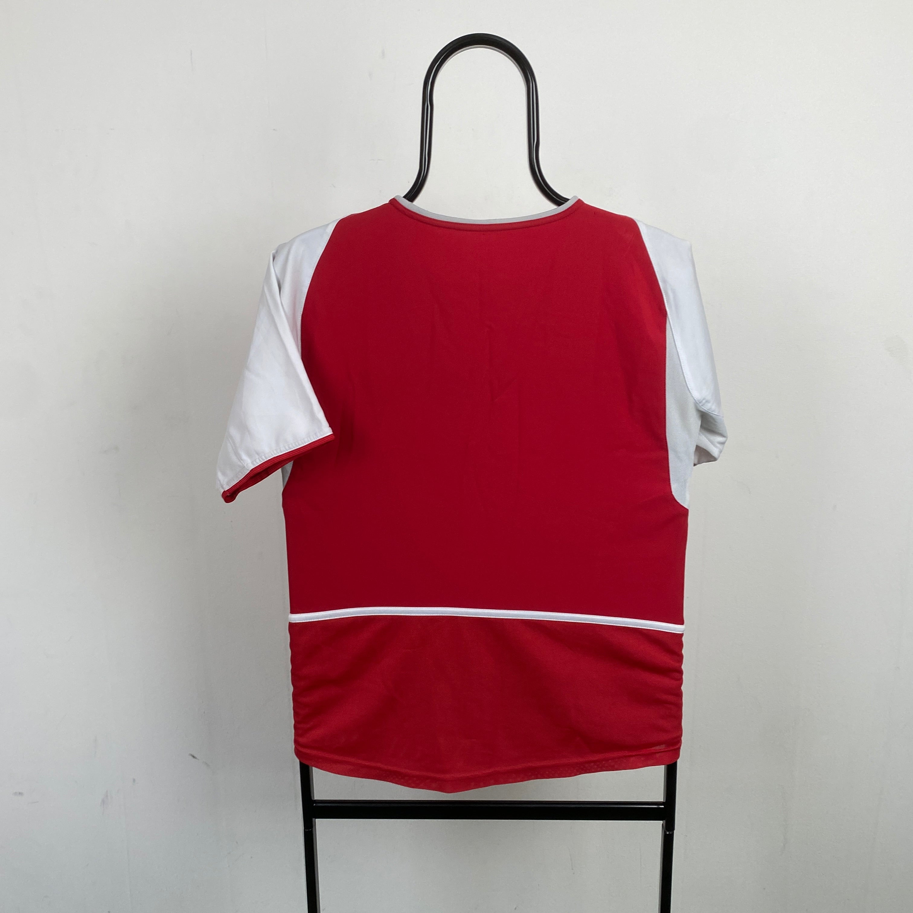 00s Nike Arsenal Football Shirt T-Shirt Red XS