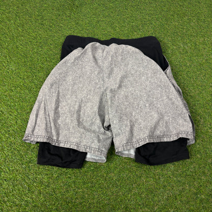 00s Nike Challenge Court Tennis Shorts Grey Small